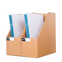 书本文件夹桌面收纳盒纸质书架办公文具学生创意简易书立盒整理箱