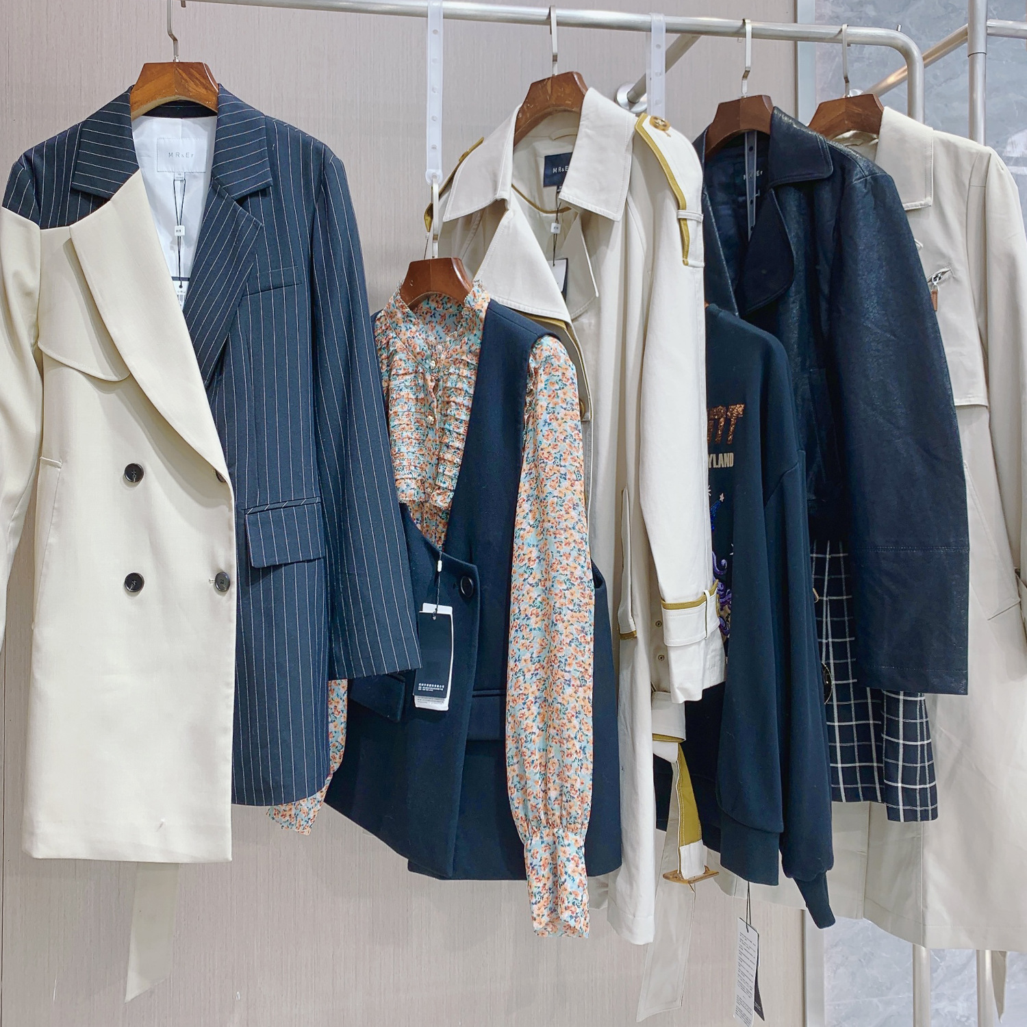 莫乂品牌女装尾货杭州秋冬轻熟女装品牌专柜撤柜女装衣服批发女