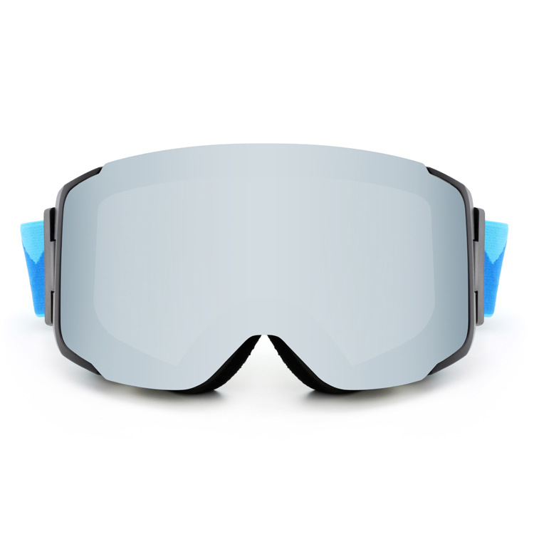 睿克三层海绵双层镜片防雾雪镜真电镀防刮花登山户外