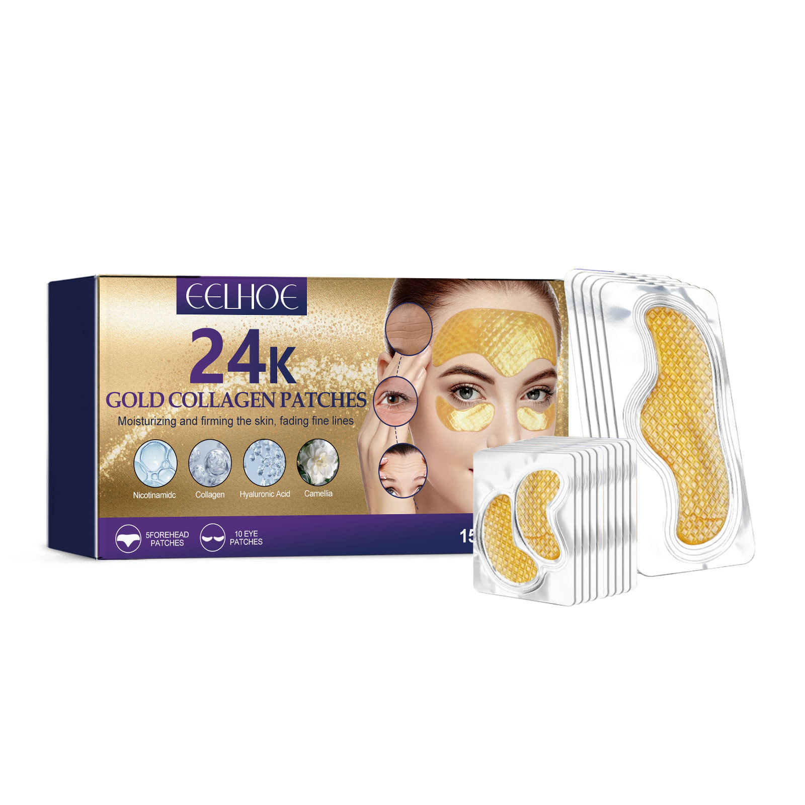 Forehead Wrinkle Patch Head Lifting Lines Smoothing and Firming Forehead Fine Lines Nourishing and Hydrating Smooth Skin