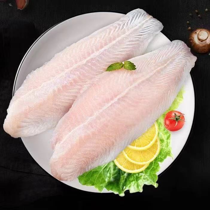 无骨无刺去皮】龙利鱼片火锅食材非巴沙鱼片干冰鱼肉约250克每片