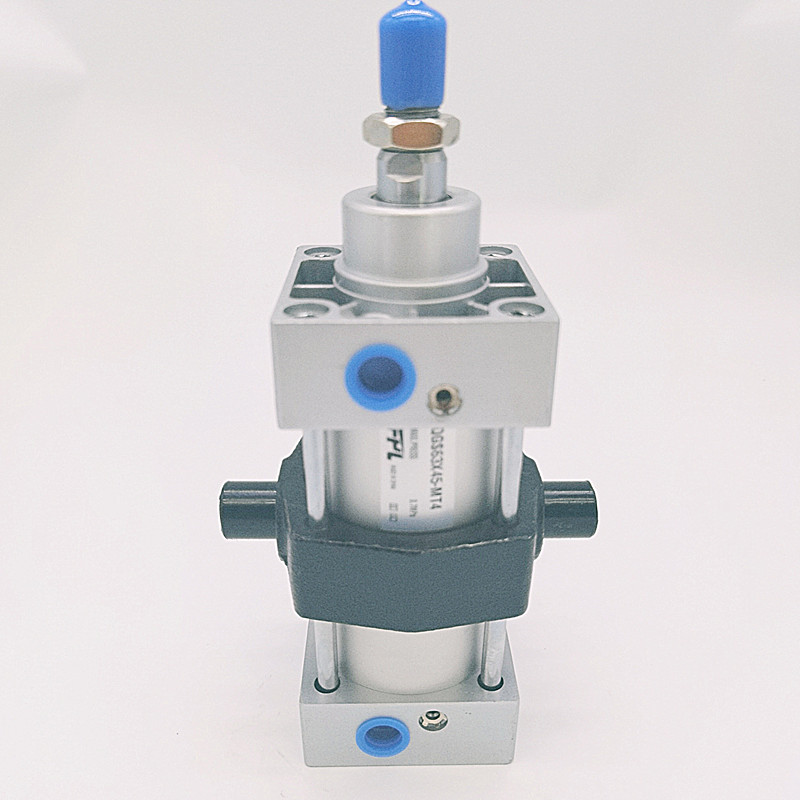 拉杆式qgs气缸qgs63x100-mt4带tc中摆固定安装气缸