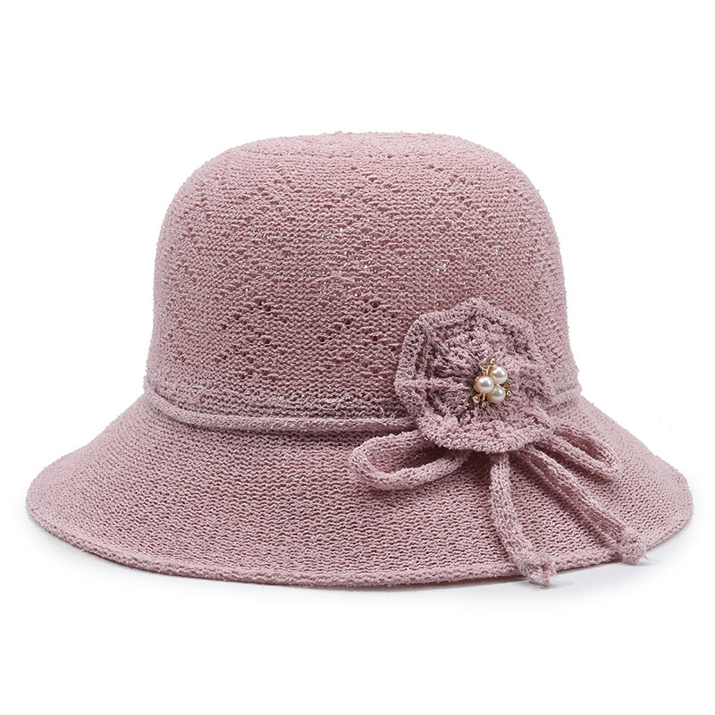 New Women's Sun Hat Korean-Style Fashionable Spring and Summer Sun Hat Sun Protection Foldable Grandma Flower Basin Hat