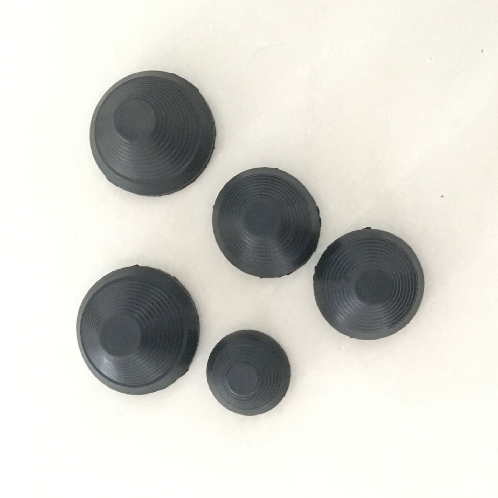 塔形密封圈30mm~55mm宝塔型护线圈橡胶锥形螺纹护线套电缆过线圈