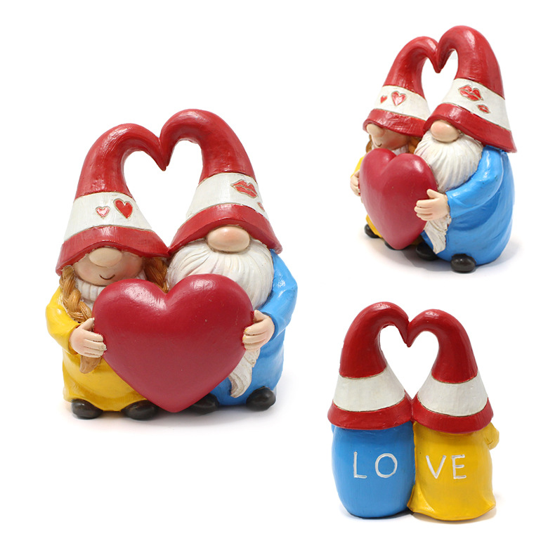 七夕礼物树脂雕像史努比复活节独轮手推车小雕像桌面卡通人物摆件