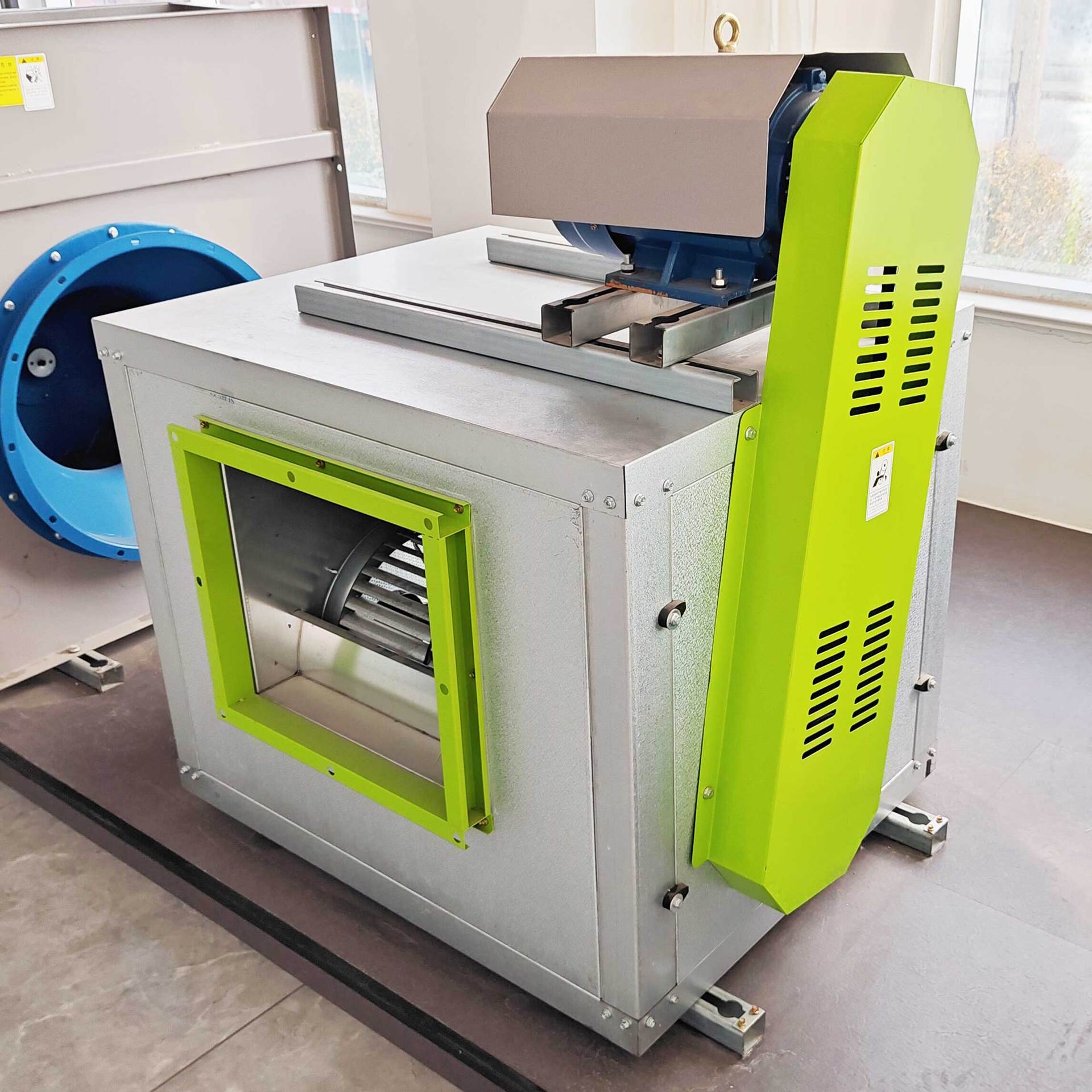 厂家现货供应厨房抽油烟风机 商用离心油烟机不锈钢低噪音风柜