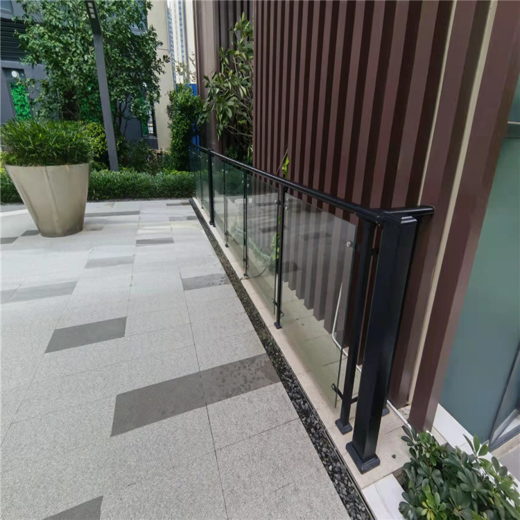 0成交50米锌钢楼梯扶手 立柱室内外家用栏杆钢化玻璃阳台护栏 自装