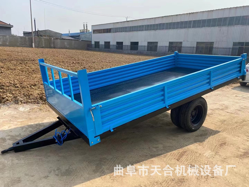 0成交0台新款东方红sk704两组多路阀拖拉机四轮自配拖斗耕田牵引车斗