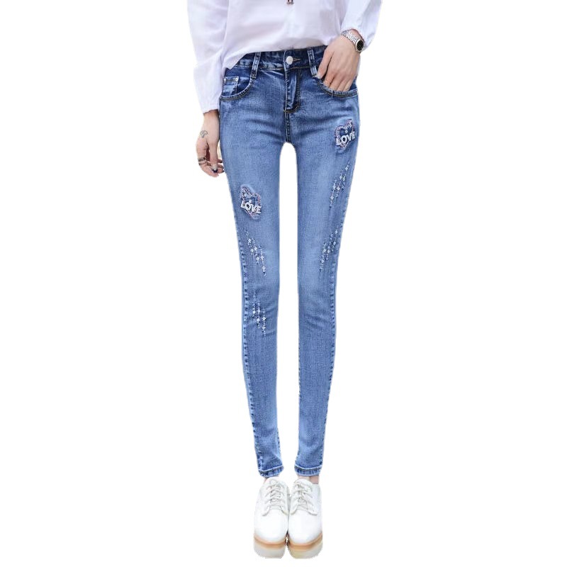 2023 Spring and Summer New Trendy High Waist Wide Leg Denim Trousers Women's Loose Straight Women's Trousers Manufacturer Direct Wholesale