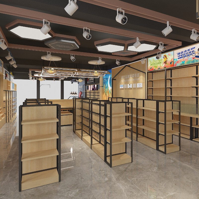 晨光文具货架子