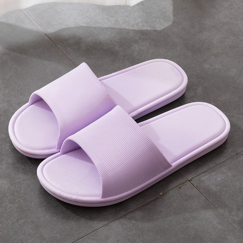 Summer Men's Sandals Soft Bottom Non-Slip Couple Hotel Bathroom Bath Non-Slip Slippers for Home Guests Women