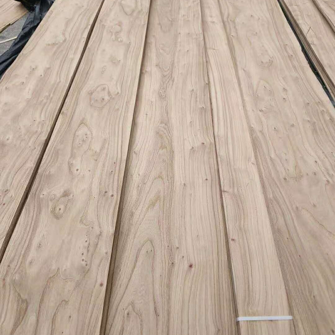 天然老榆木山纹木皮 榆木直纹 榆木拉丝木饰面板 榆木树瘤木皮