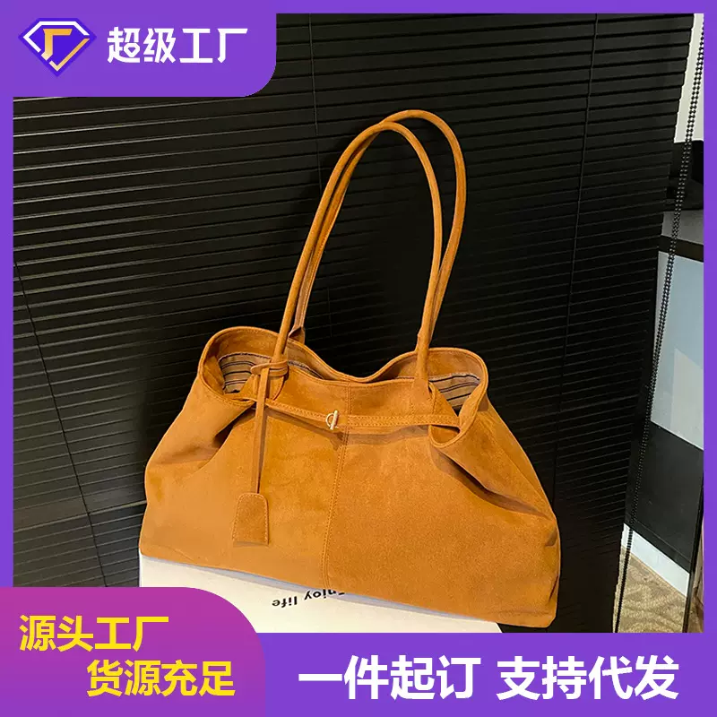 跨境爆款时尚托特包百搭包包女单肩质感通勤托特包潮流百搭斜挎包