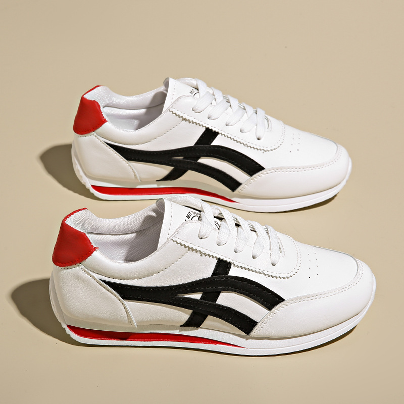 工厂直销运动小白鞋女秋季透气女鞋网红超火阿甘鞋百搭平底潮鞋子