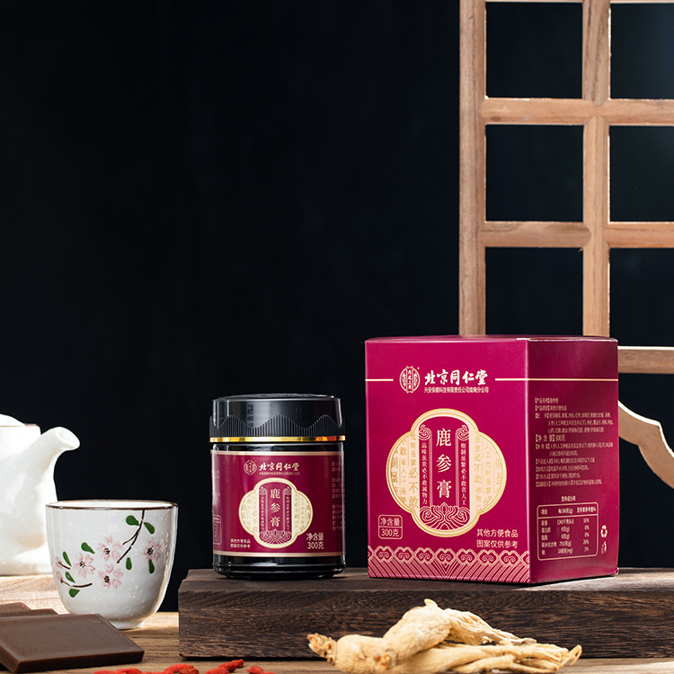 北京同仁堂内廷上用鹿参膏300g货品源头一件代发-阿里巴巴