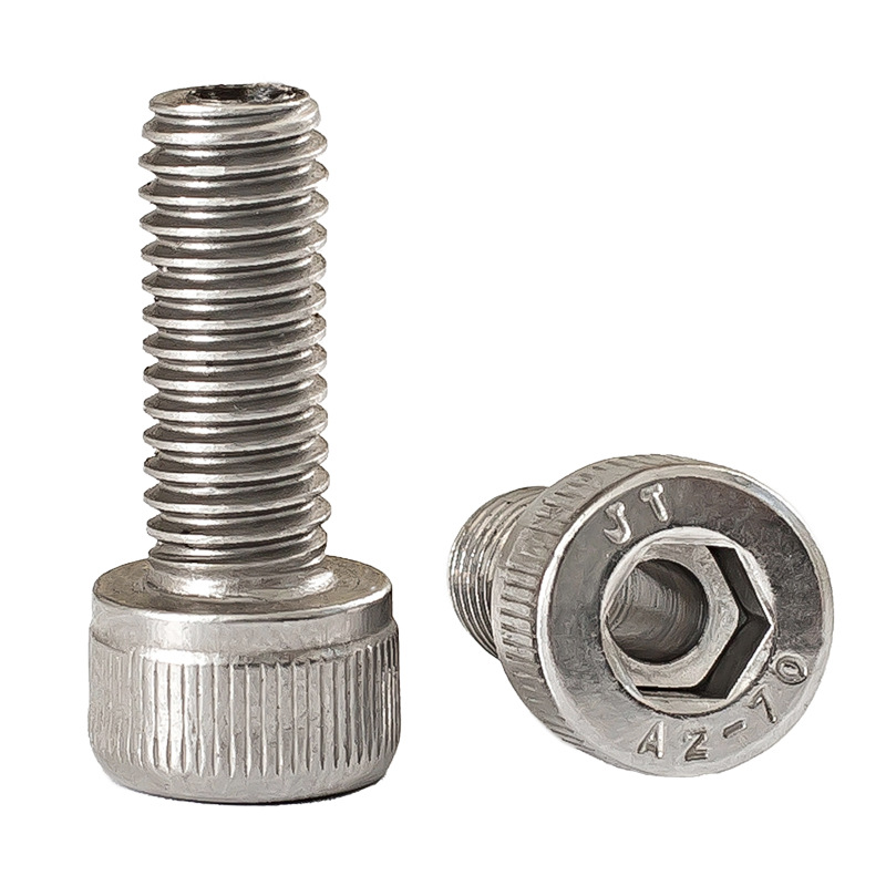 304不锈钢内六角空心螺丝钉中空螺栓口罩机穿线通孔m6m8m10m12m16