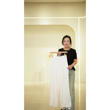 J032-QT12717女装精品高货品牌单西裤休闲裤M110L120斤尺码第二张