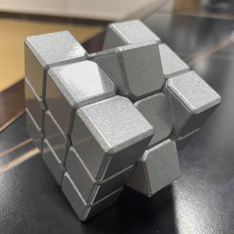 三阶合金金属魔方速拧比赛魔方益智礼赠品可来图定制图案企业logo