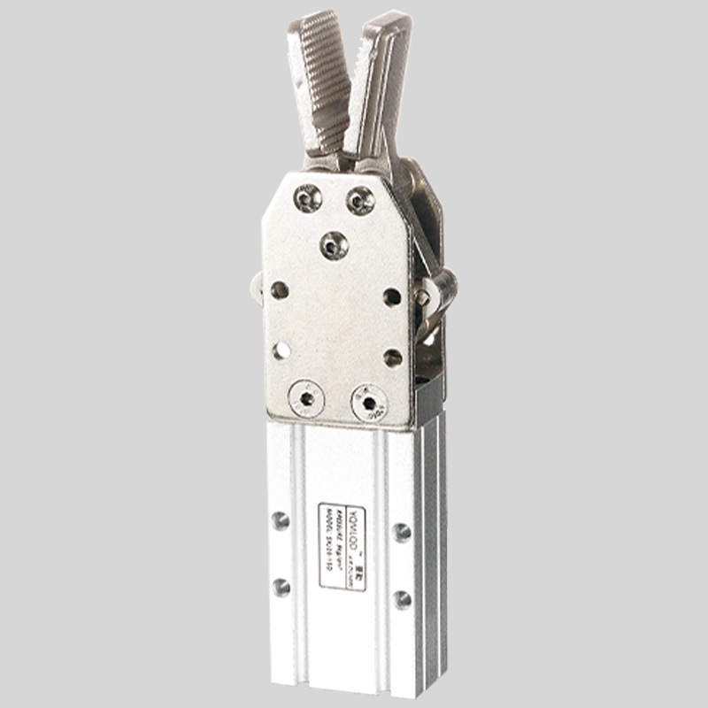 气动x夹具机械手夹钳 夹子 机械手夹爪气缸sxj16-15d sxj20-15d