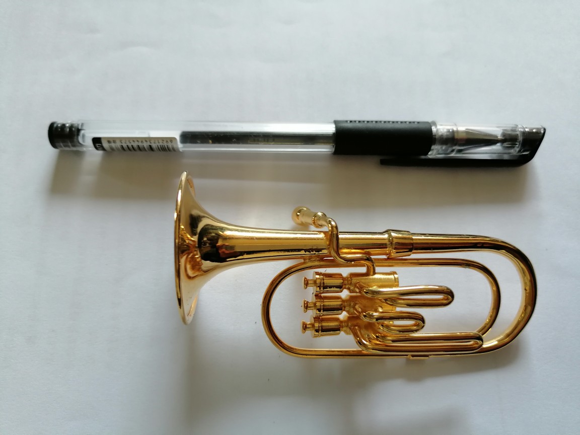 迷你小号乐器迷你萨克斯迷你管乐器礼品工艺品小吉他模型装饰品