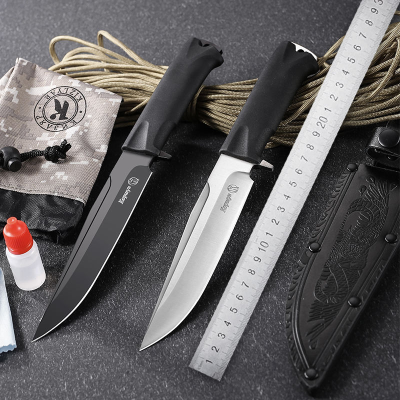2成交3件俄罗斯凤凰克服户外刀具战术小刀一体军刀荒野求生刀防身野外
