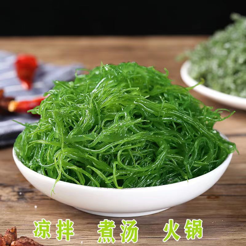 5斤包邮龙须菜海草菜裙带菜海白菜盐渍鲜嫩凉拌菜火锅食材蔬-阿里巴巴