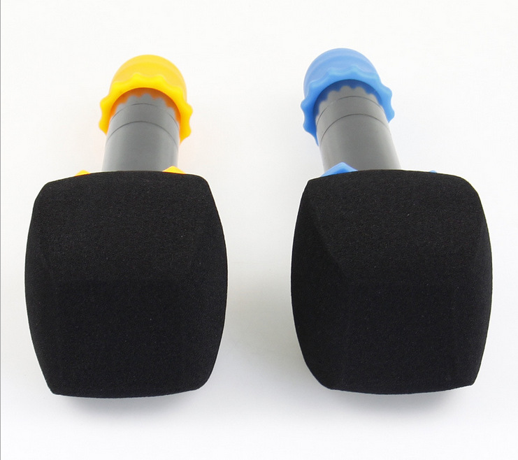 厂家生产麦克风海棉罩 耳机唛头咪绵球 咪头海绵套咪海棉可定制