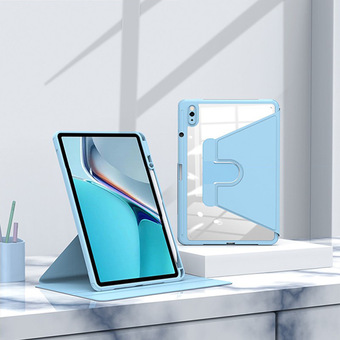 适用于联想yoga padpro13英寸平板保护套 二合一透明平板支撑皮套