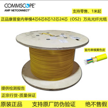正品康普commscope安普4/6芯8芯12芯24芯OS2室内单模万兆光纤光缆