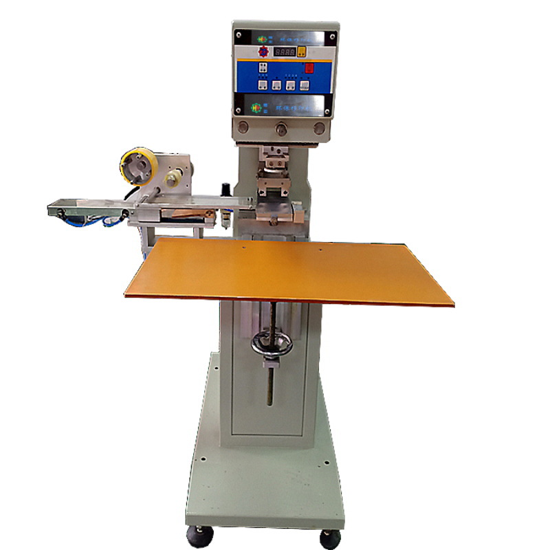 骏晖水洗标印刷机单色双色服装布料移印机无感标签油杯移印机厂家