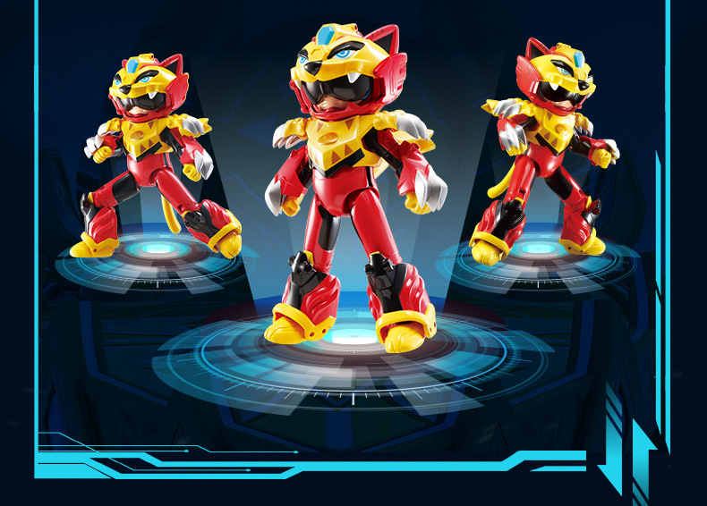 猪猪侠五灵飞甲合体变形机器人战甲风驰虎菲菲波比娜娜儿童玩具