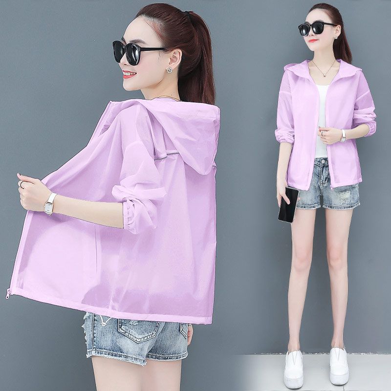 Women's Sun Protection Clothing Women's Uv Protection Short 2022 New Korean Style Summer Shirt Loose All-Match Thin Top Coat Hot