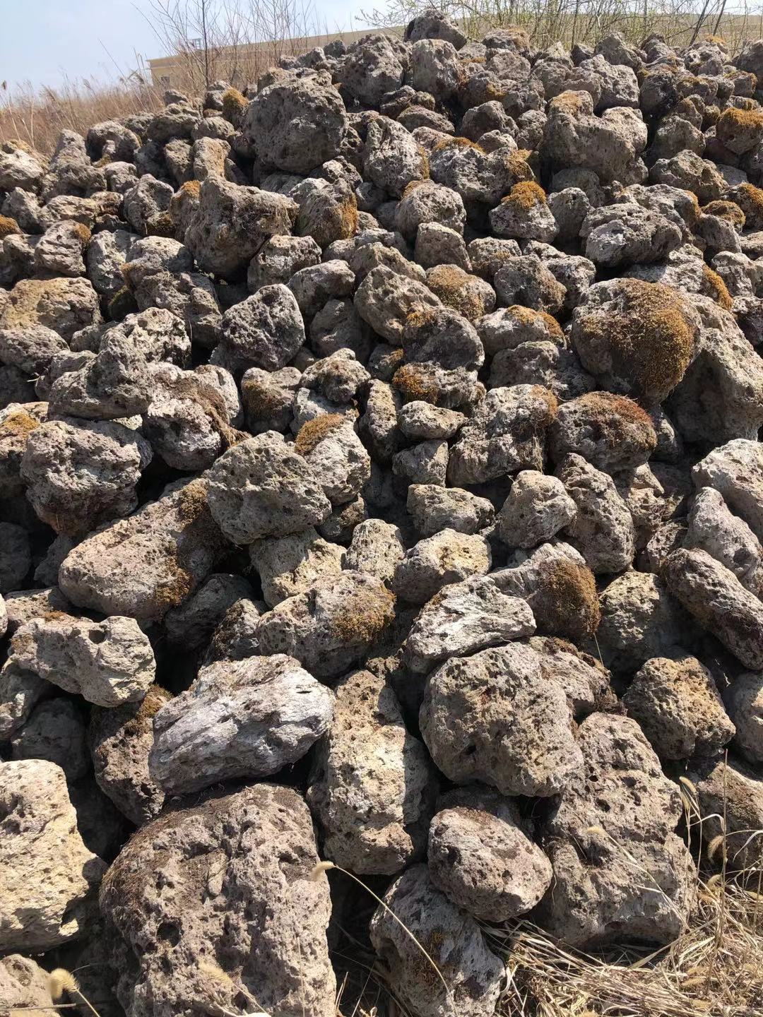 长白山浮石,白色浮石,轻石,不同规格,不同大小.