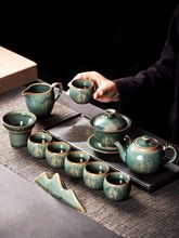景德镇功夫茶具套装家用轻奢陶瓷办公室用泡茶壶茶杯整套礼盒