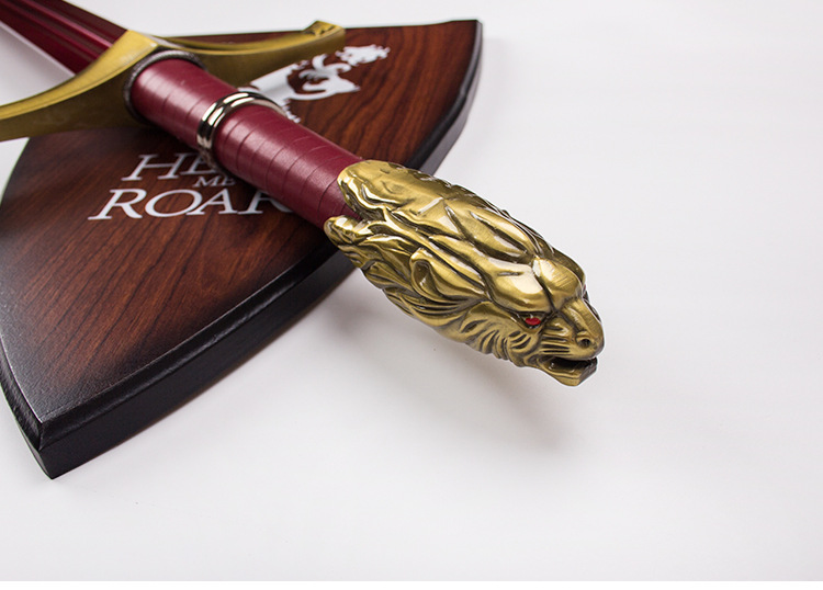 权力的游戏红色守誓剑冰与火之歌布蕾妮詹姆守誓剑西洋剑未开刃