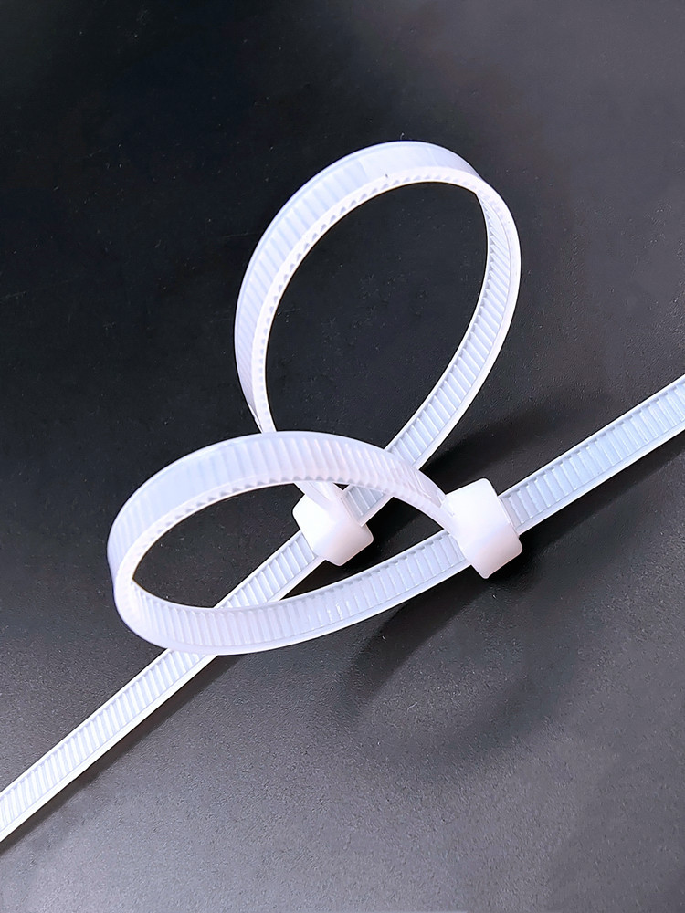 塑料自锁式尼龙扎带4*200mm电线束紧卡扣固定座勒死狗捆绑带-阿里巴巴