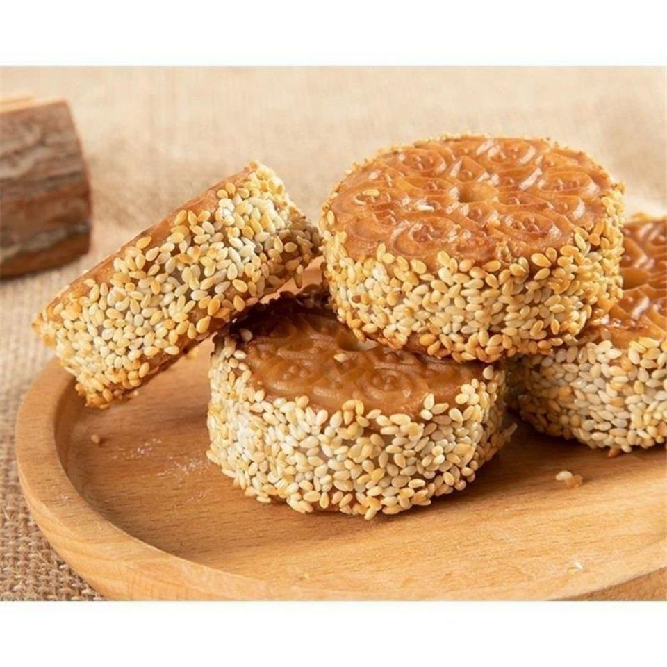 芋头饼泉州绿豆饼老式传统手工糕点福建闽南特产芝麻夹心香芋饼传