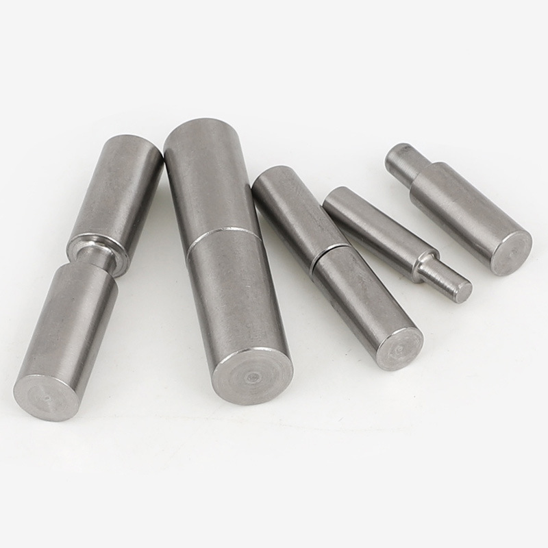 不锈钢门轴圆柱转轴旋转焊接重型旋转铰链铁大门合页天地轴