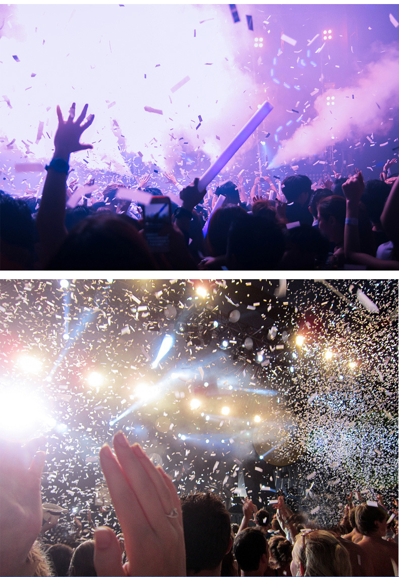 电子礼炮机手持酒吧气氛喷纸机舞台花瓣银片庆典婚庆彩虹机礼花枪