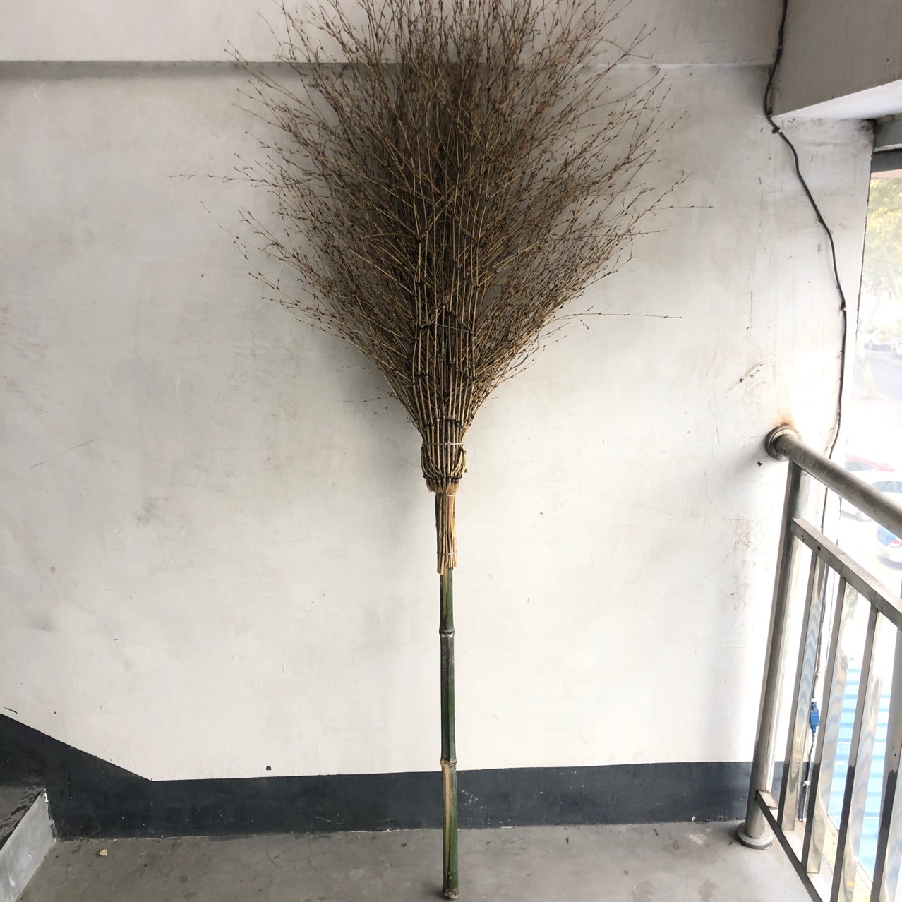 仕花商贸环卫扫把 老枝 扫帚 无叶大竹扫帚 苕帚供应学校批发零售