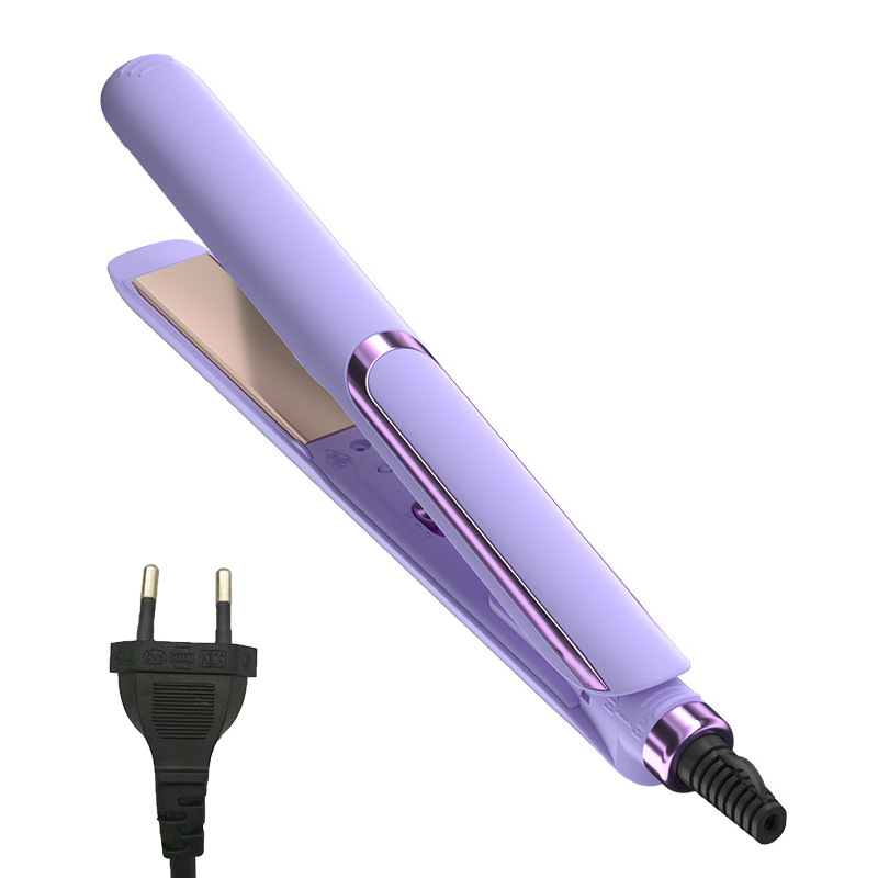 Amazon Hair Curler and Straightener Dual-Use Plywood Hair Curler Does Not Hurt Hair Straightener Floating Panel Mini Hair Straightener Cross-Border