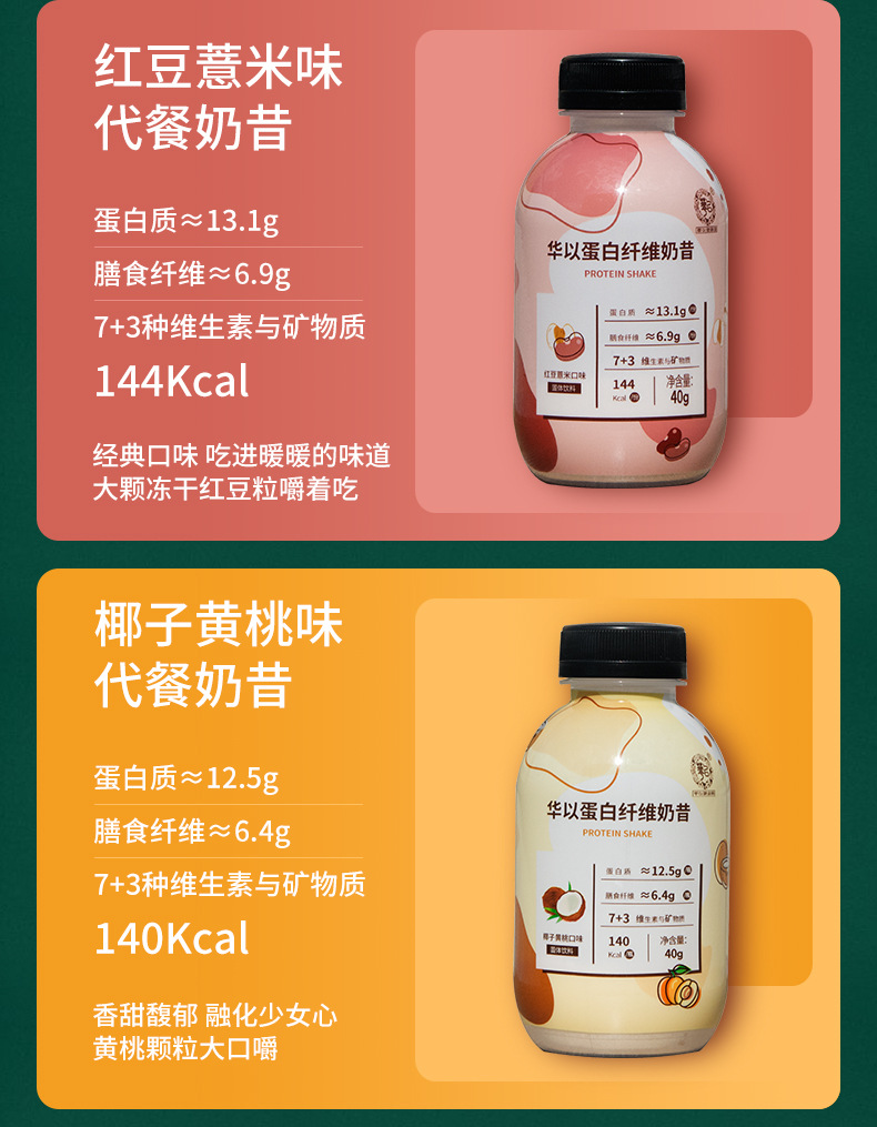 代餐奶昔 轻食代餐食品 速食小胖瓶代餐奶昔厂家现货批发代发代理