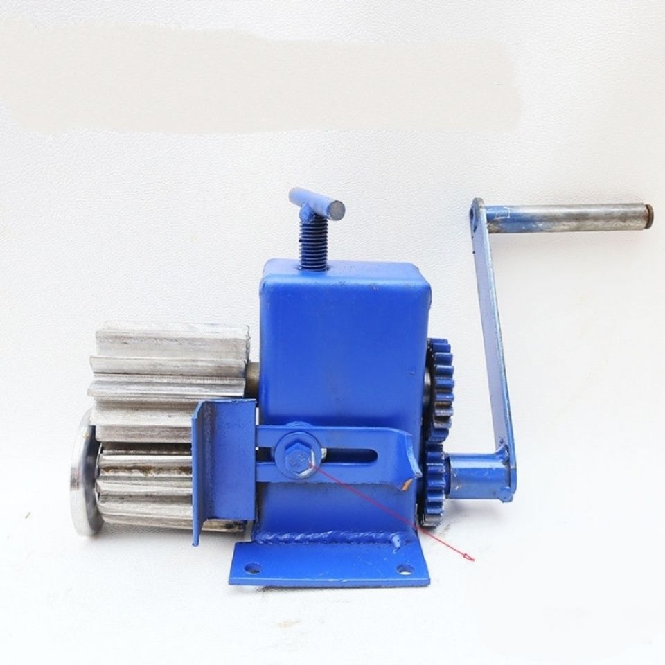 手动保温铁皮压花机铝皮电动阀门双面变径缩口机法兰盒管道褶皱机