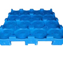 纯净水托盘矿泉水垛堆板塑料防潮板/桶装塑胶卡板叉车塑料桶盘
