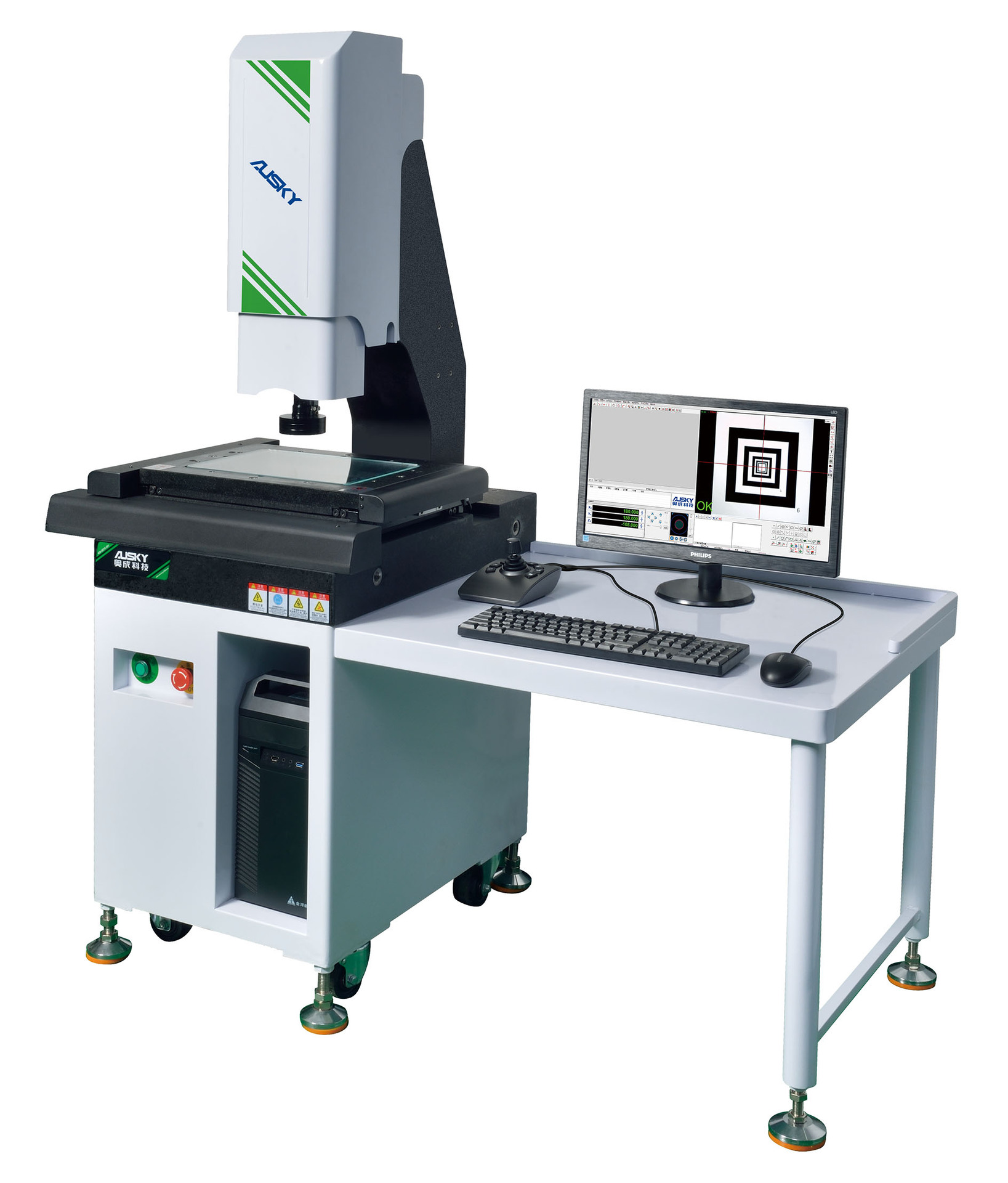 自动影像测量仪 小型平面度轮廓度同心度接触式测量二次元测量仪