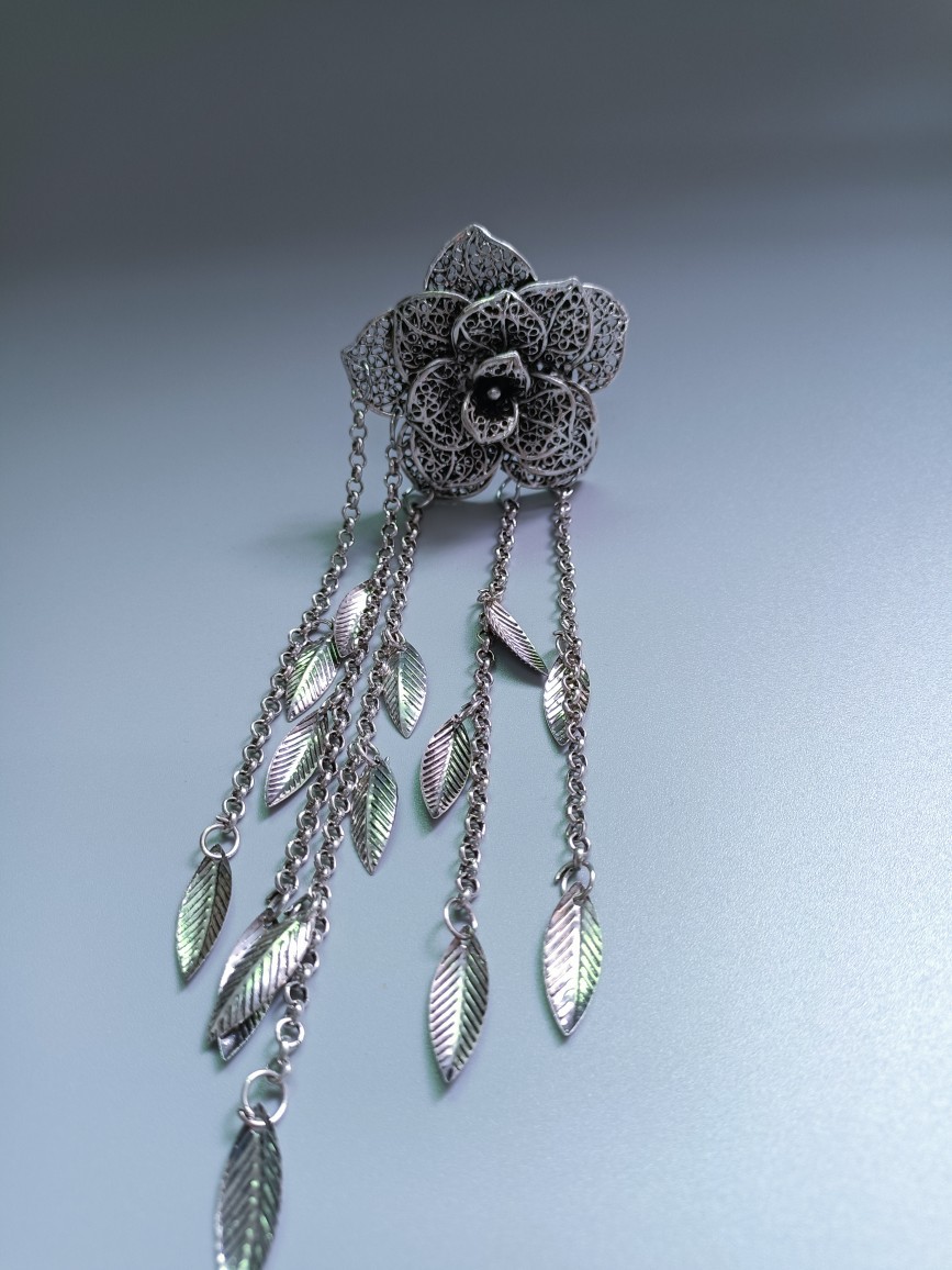 泰国发钗傣族头饰发簪节日配饰舞台演出简约流行发针经典饰品