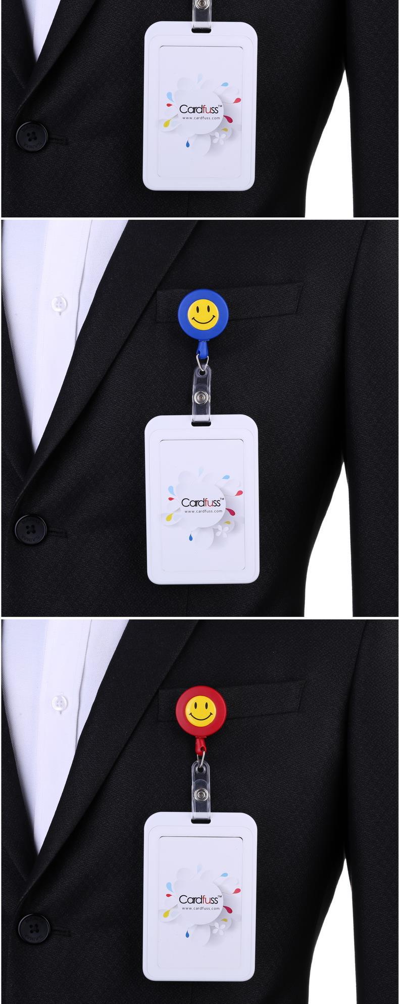 卡富仕超大气工牌医生护士工作证挂牌门禁卡套员工厂牌配挂绳定制