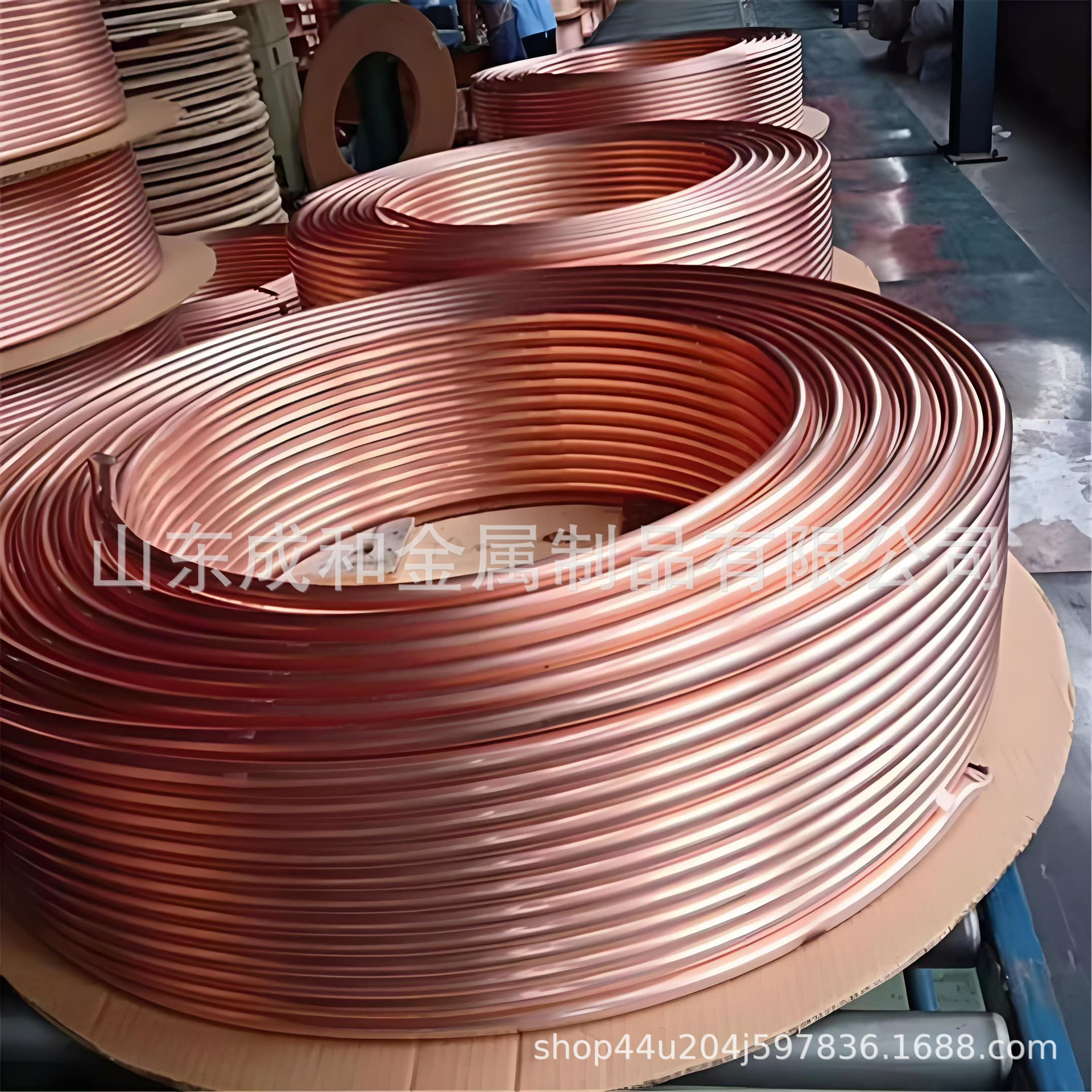 批发紫铜盘管Tp2紫铜管硬态铜管空调制冷紫铜管脱脂紫铜管纯铜管