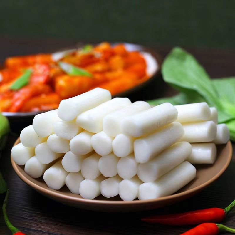年糕火锅条炒年糕片大米水磨韩式火锅食材配菜批发跨境亚马逊代发