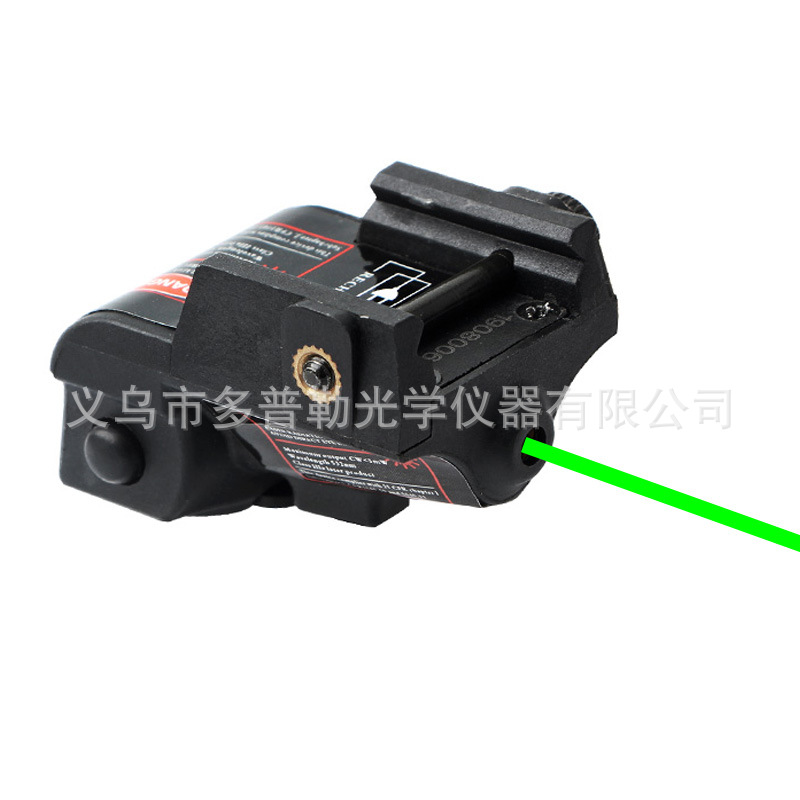 hot sale hanging green laser sight outdoor long-distance laser positioning sight 20mm laser calibrator